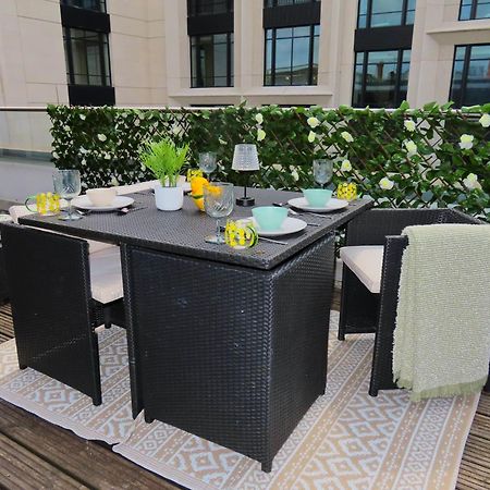 Spacious 3-Bed 3-Bath Luxury Apartment With Balcony Hyde Park London Exteriör bild